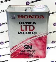 Масло моторное HONDA Ultra LTD-SN 5W30, 4л  08228-99974 