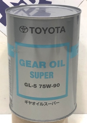 Масло трансмиссионное GL5 Gear Oil Super 75W-90, 1л 08885-02106 